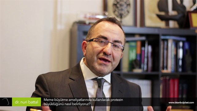 İzsiz göğüs büyütme ameliyatlarında protezin büyüklüğü nasıl belirlenir? Dr. Nuri Battal