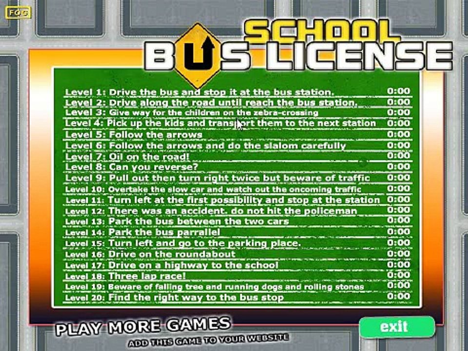 Ootbüs Ehliyeti Oyunu Nasıl Oynanır