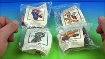1989 NINTENDO SUPER MARIO 3 SET OF 4 McDONALD'S HAPPY MEAL KID'S TOY'S VIDEO REVIEW