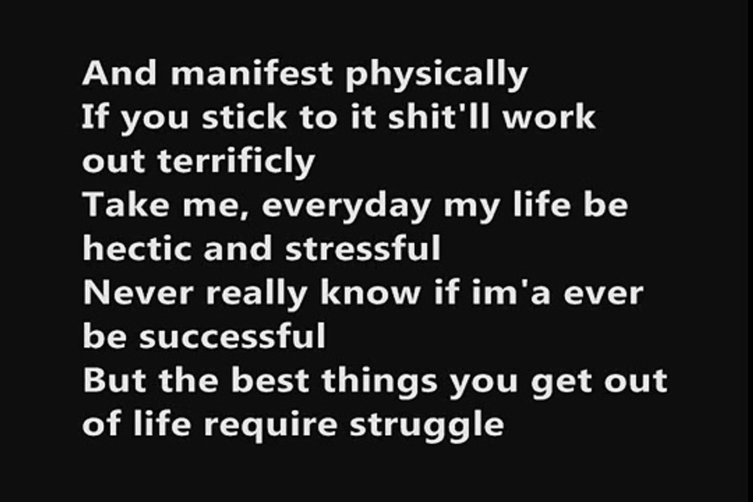 Dead Prez - The Game of Life Lyrics