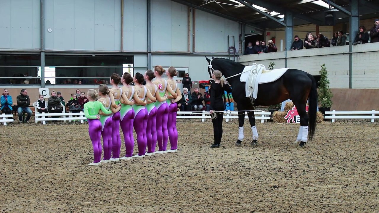 Team Duisburg 2 - Kür in Rhede am 21. März 2015