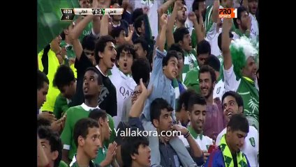 عبدالشافي يساهم في هدف لأهلي جدة