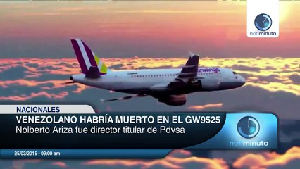 Venezolano falleció en el fatídico accidente del vuelo GW9525 de Francia
