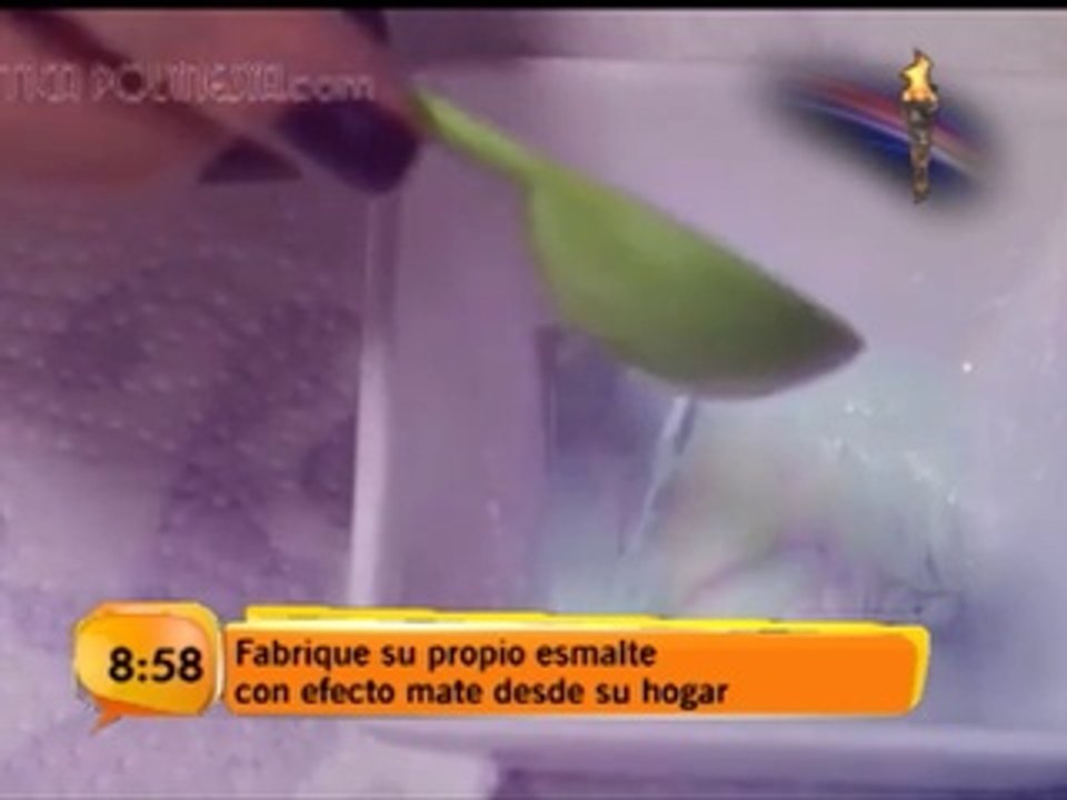 Fabrique un esmalte con efecto mate en su casa