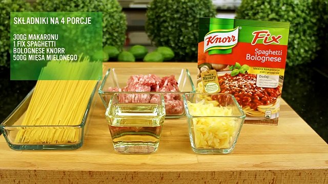 Przepis - Spaghetti bolognese