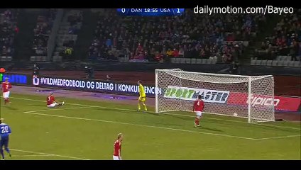 Goal Altidore - Denmark 0-1 USA - 25-03-2015