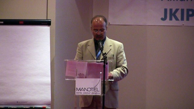 Dr.Shabir Choudhry KNP Speech Part 2 at JKIPA Conference at Geneva 13.03.2015