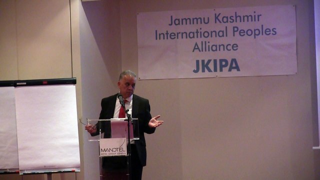Daalat Ali Councillor UK Speech Part1 at JKIPA Conference at Geneva 13.03.2015