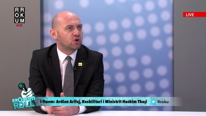 RROKUM ROLL - Ardian Arifaj, Keshilltari i Ministrit   Hashim Thaçi