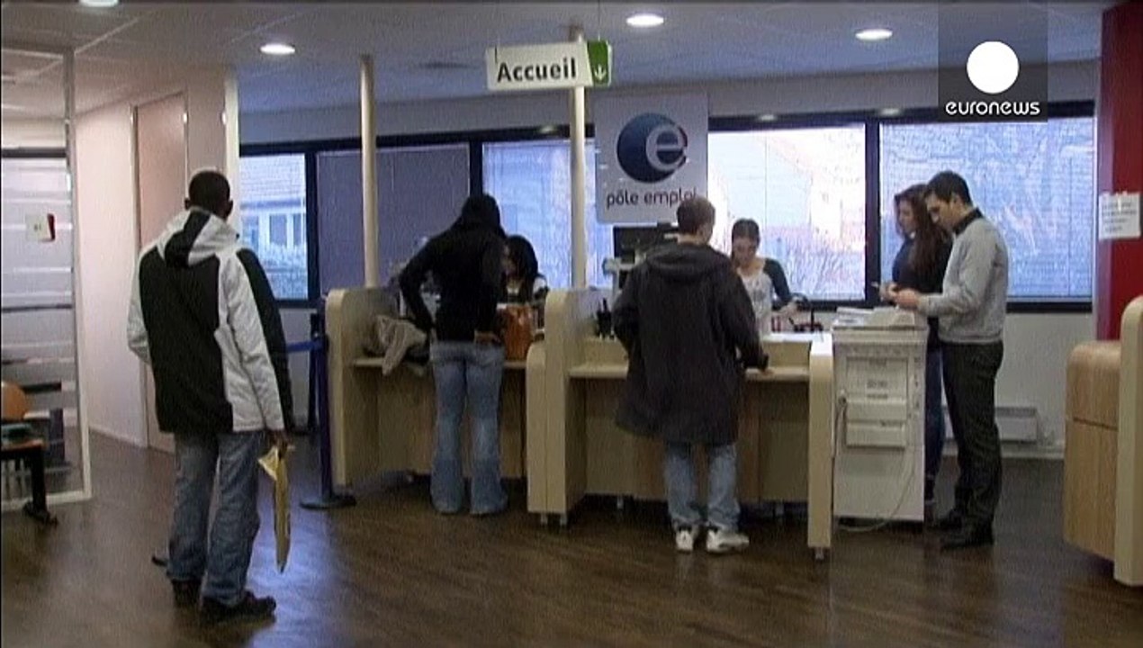 Arbeitslose: Nur kurzes Aufatmen in Frankreich