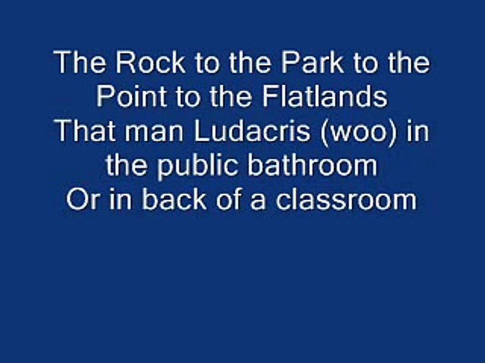 Ludacris - What's Your Fantasy feat. Shawna Lyrics