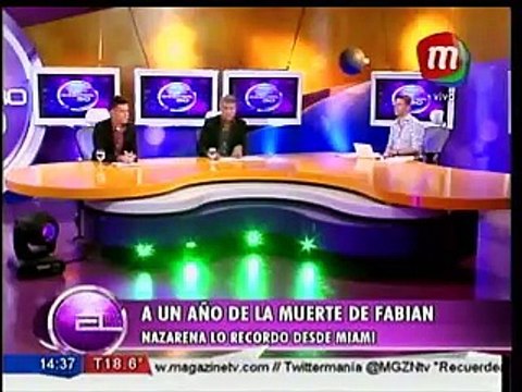 El recuerdo de Nazarena Vélez a un año del adiós a Fabián Rodríguez