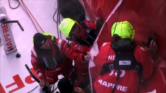 Volvo Ocean Race - El team Brunel lidera una complicada quinta etapa
