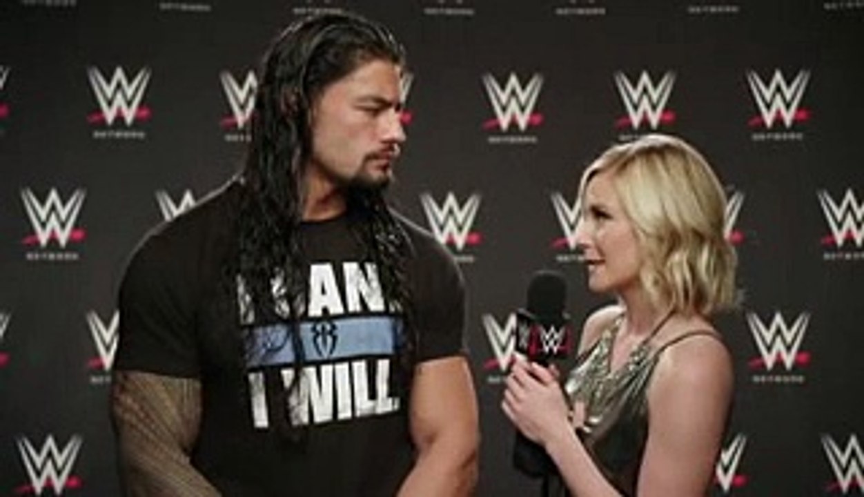 Renee Young and Roman Reigns - Snicker Commercial