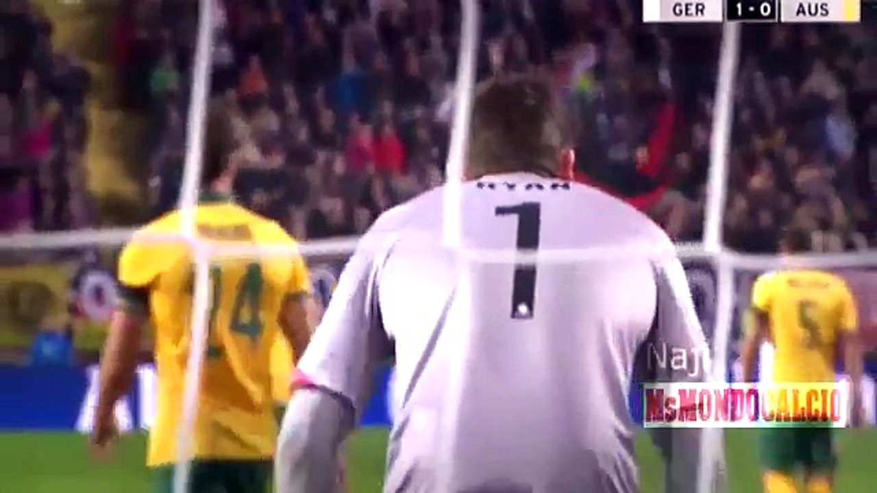 Marco Reus Goal - Germany vs Australia 2-2 2015 (Friendly Match)