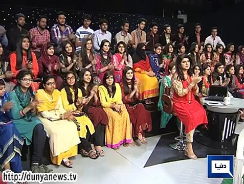 Mazaaq raat on Dunya News – 25th March 2015