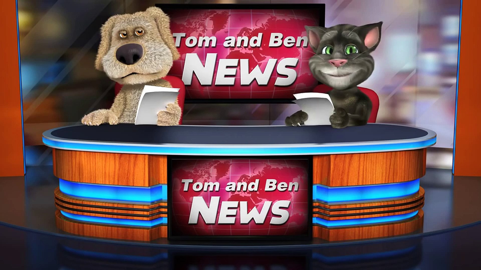 Talking Tom and Ben News: World Cleanup 2012 - video Dailymotion