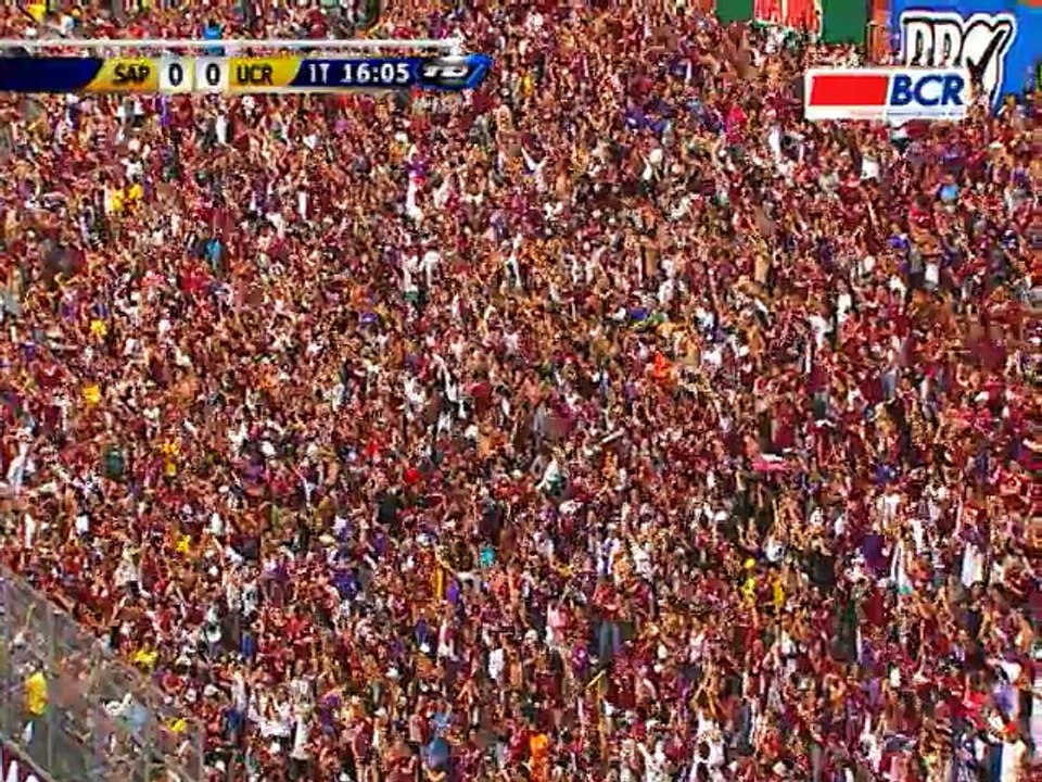 Gol: Saprissa 1 - UCR 0