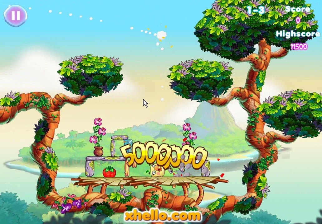 Angry Birds Stella - Gameplay