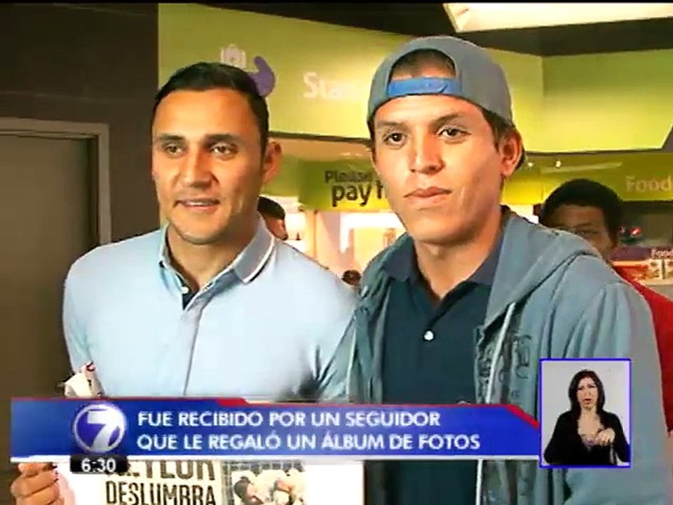 Keylor Navas: 'Vengo con muchas ganas de aportar'