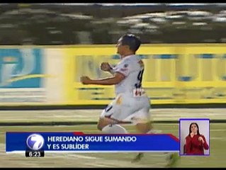 Herediano cierra la jornada con victoria 0-2 ante el Uruguay
