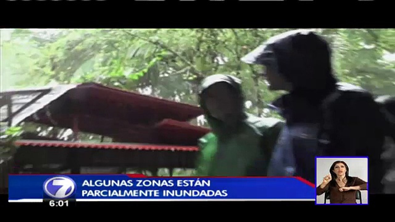 Aguaceros en Limón dejan ríos crecidos, inundaciones parciales y fuerte oleaje