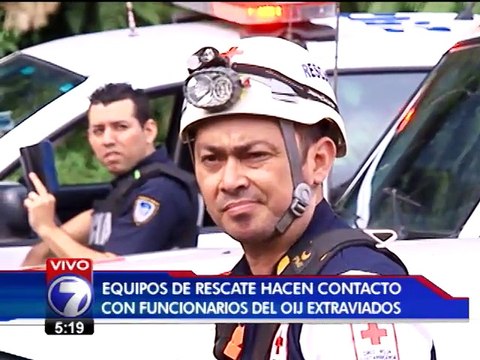 Encuentran los funcionarios del OIJ extraviados desde el lunes en el Zurquí