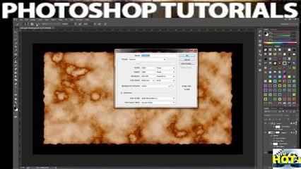 Old Paper Texture Tutorial In Photoshop CS6