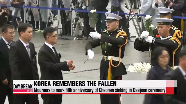 Mourners to mark fifth anniversary of Cheonan sinking in Daejeon ceremony