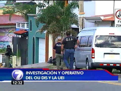 OIJ detuvo este viernes en allanamiento a presunto distribuidor de armas de grueso calibre