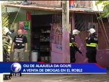 OIJ detiene seis sospechosos y da golpe a venta de droga en Alajuela