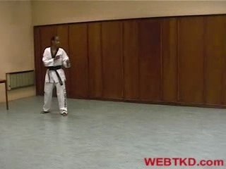 taekwondo deplacements
