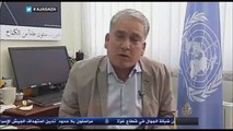 المتحدث بإسم الأونروا يجهش بالبكاء لهول ما شاهده في مدرسة الأونروا التي قصفها الإحتلال الصهيوني