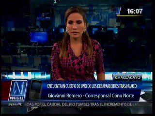 Chaclacayo: Hallan cuerpo de uno de los desaparecido tras huaicos