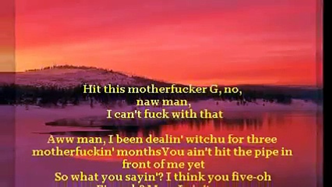 Dr Dre ft Snoop Dogg - Deep cover (lyrics)