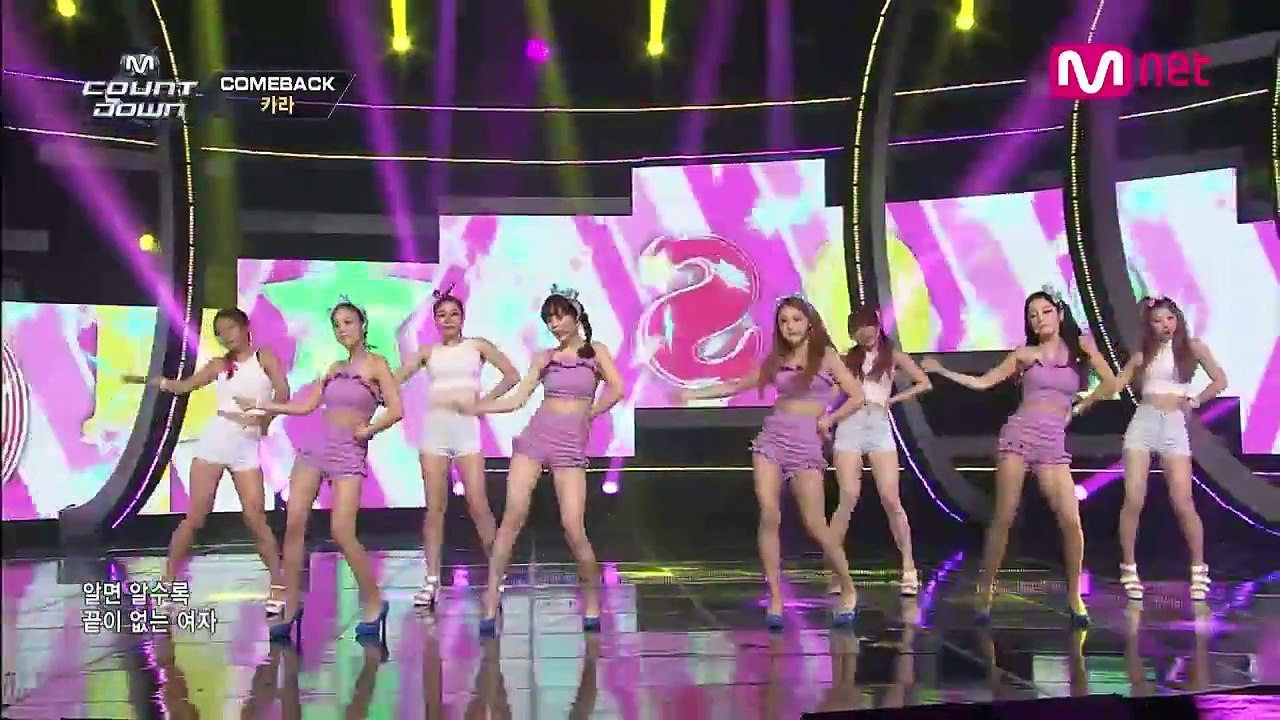 Mnet [M COUNTDOWN] Ep.390 - 카라(KARA) - So Good + 맘마미아(Mamma Mia) @MCOUNTDOWN_140821