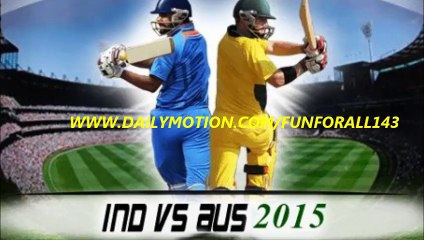 INDIA VS AUSTRALIA SEMI FINAL MATCH LIVE 2015