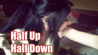 Half Up Half Down Hair Tutorial with ClipHair Exte