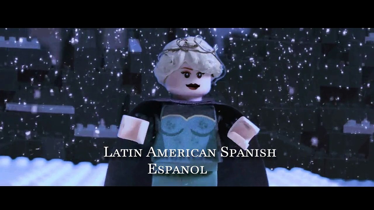 Frozen "Let It Go" 25 Languages LEGO Animation