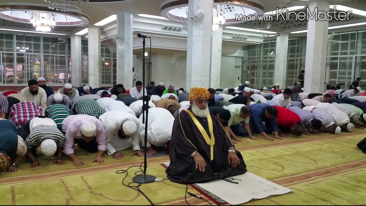 Maghrib Prayer By Maulana Fazal ur Rehman In Kowloon Masjid Hong Kong