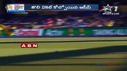 Australia steady after losing Warner early (26-03-2015)