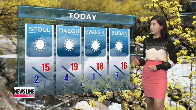 Pleasant spring day, dryness continues