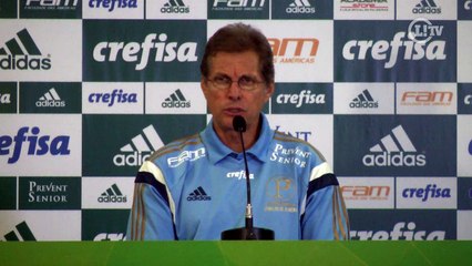 Oswaldo diz que Dudu sentiu pressão, mas vê futuro positivo ao atacante