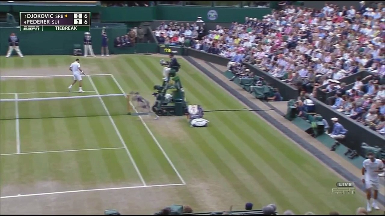 Djokovic Vs. Federer ★ Wimbledon Final 2014 Highlights