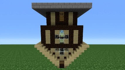 Minecraft Tutorial: How To Make an Upside down House
