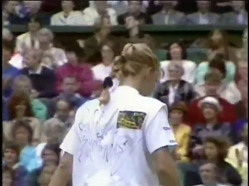 Zina Garrison vs Steffi Graf - 1990 Wimbledon SF Highlights