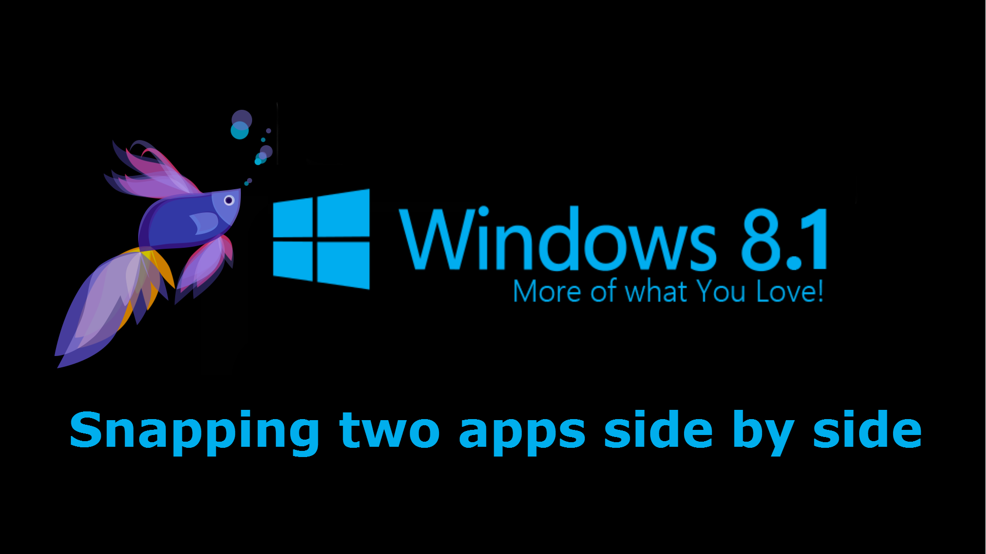 Windows 8.1 Tutorials