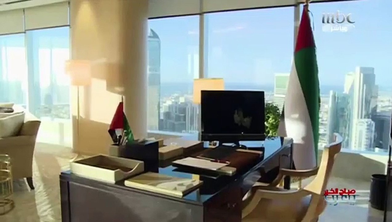 كاميرا MBC تتجول داخل مكتب الشيخ محمد بن راشد آل مكتوم