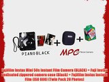 Fujifilm Instax Mini 50s Instant Film Camera (BLACK)   Fuji Instax Dedicated zippered camera