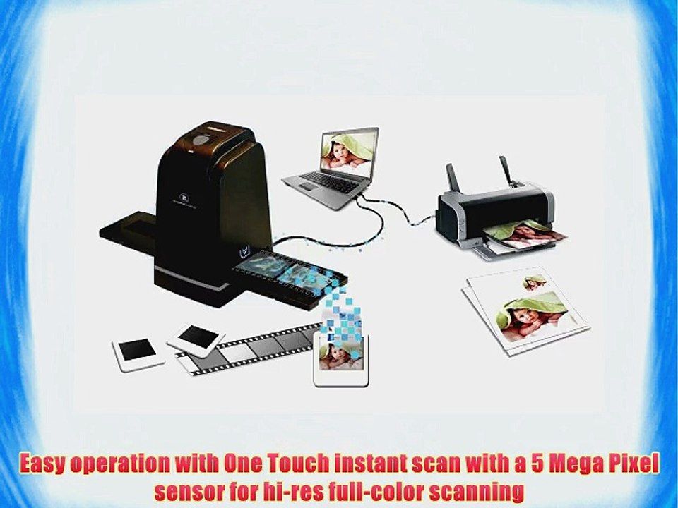 Innovative Technology 35mm Negative and Slide Converter to PC